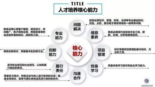 电子商务专业服务面向