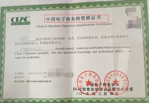 电子商务专业可考什么证